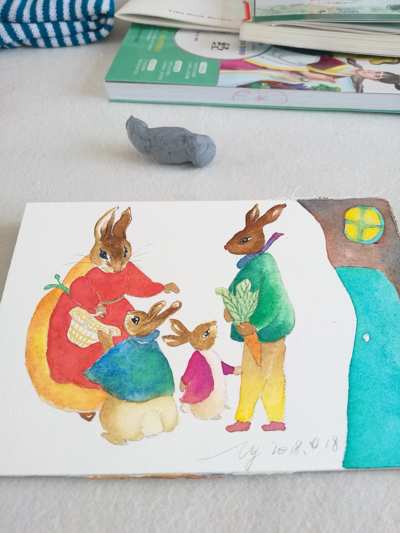 波特小姐的兔子（图ZMTI5MzQ5NjYw） - 儿童插画 - 站酷设计师智慧女神雅典娜原创素材 - 站酷ZCOOL