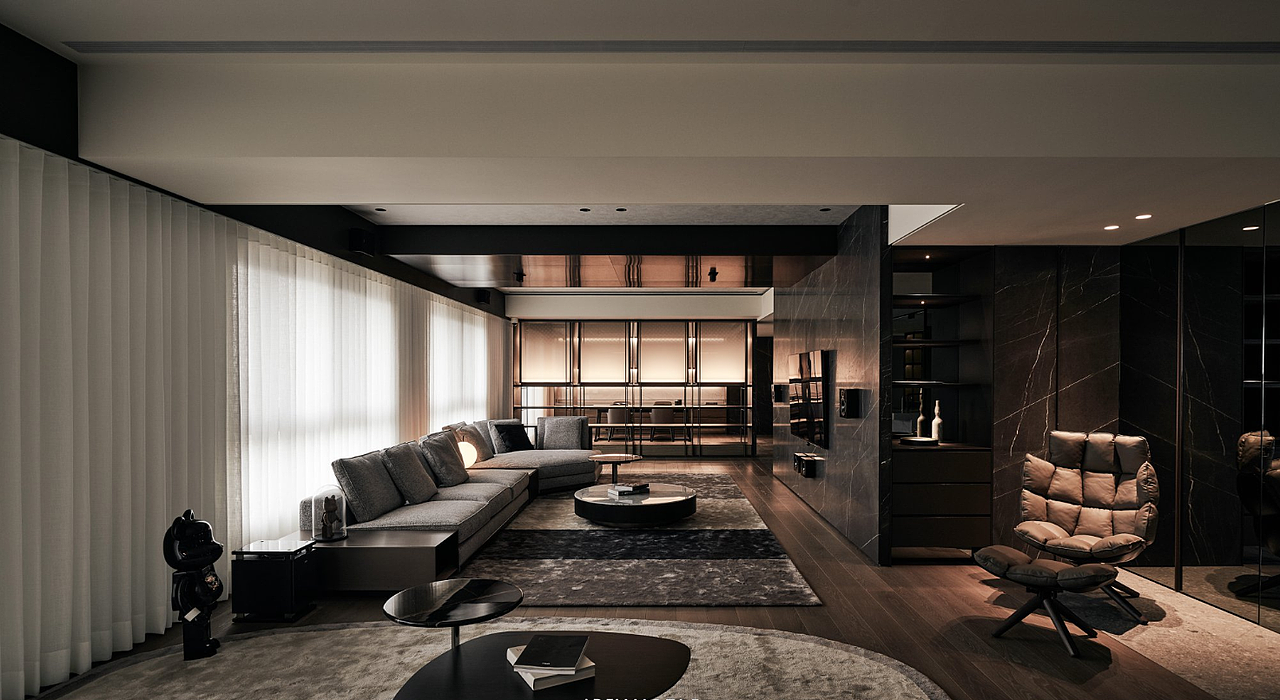 大空间里享小温馨