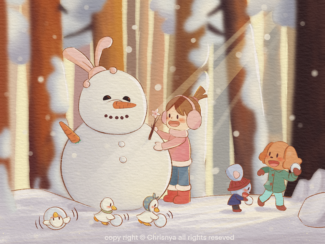 儿插-田园的快乐生活