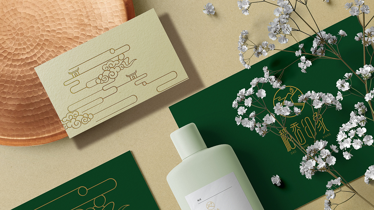 〓稻香印象度假村民宿LOGO/VI设计