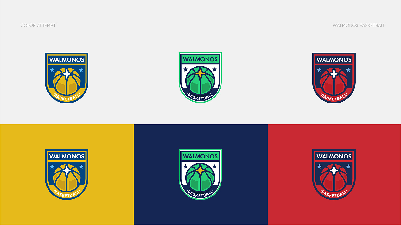 「儿童篮球教育品牌」walmonos · 华蒙星赛事logo设计