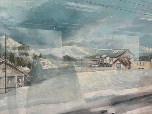 旅行-从山洞出来的一瞬间（个人主页-ZNTE2MTYyODg=） - 儿童插画 - 站酷设计师海鸽鸽原创素材 - 站酷ZCOOL