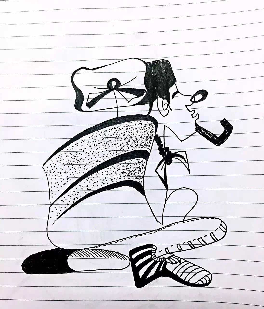 原创作品:脑抽手稿