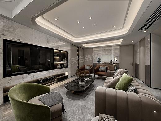 重庆江山樾装修,江山樾别墅装修,天古装饰设计师蓝天