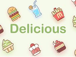 美食小圖標(biāo)-sketch