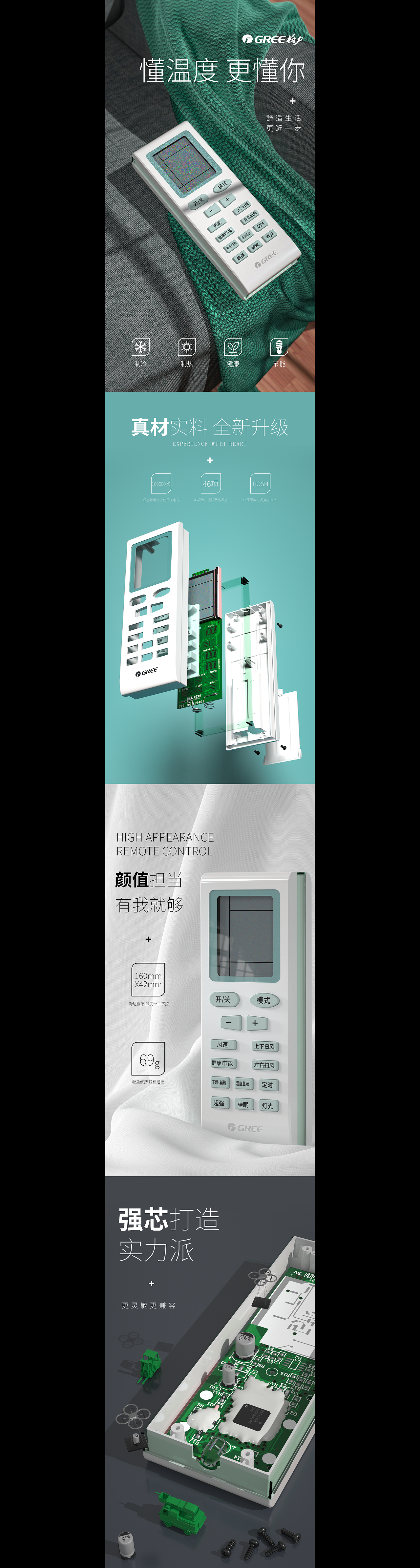 遥控器详情页（图ZMjE5MzU0MTE2） - 电商 - 站酷设计师超哥Design原创素材 - 站酷ZCOOL
