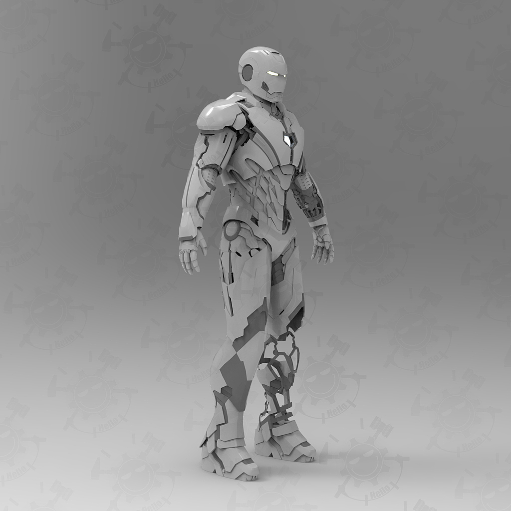 Ironman_MK-EX原创更新（图ZMzg5NDc2ODA=） - 机械/交通 - 站酷设计师Hello哈鲁原创素材 - 站酷ZCOOL
