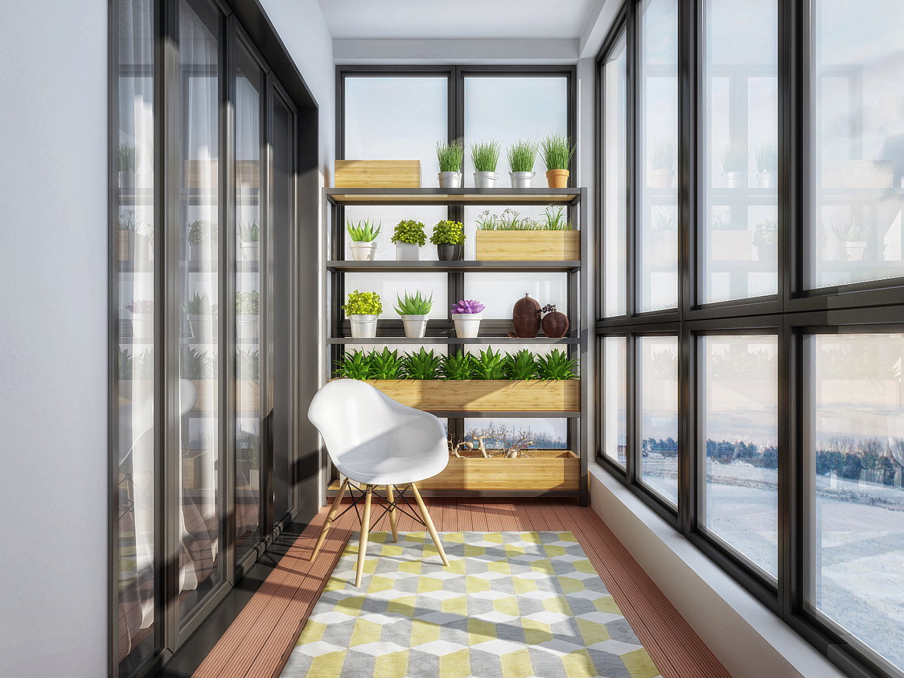 阳台花园|空间|景观设计|马克景观 - 原创作品 - 站酷 (zcool)