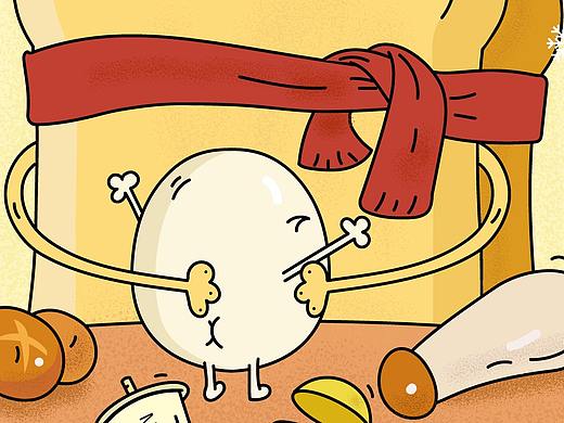 抱蛋冬季抱抱（个人主页-ZNTQxMjQxMzI=） - 商业插画 - 站酷设计师Tina刘原创素材 - 站酷ZCOOL