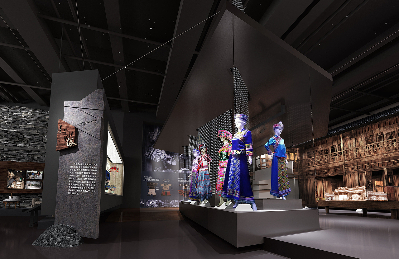 湖南湘西博物馆民族厅《风情湘西》