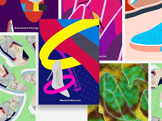 8 Iconic Shoes Reimagined as Through Illustration