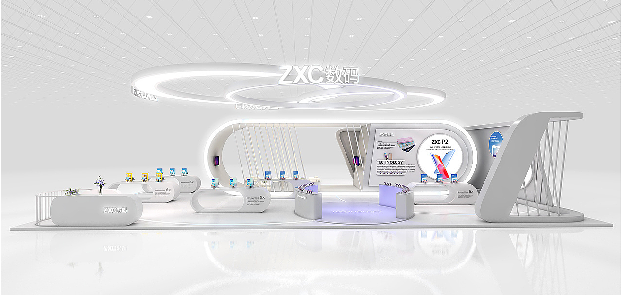 科技展位（图ZMjIwNDI5OTAw） - 场景 - 站酷设计师治术艺空原创素材 - 站酷ZCOOL