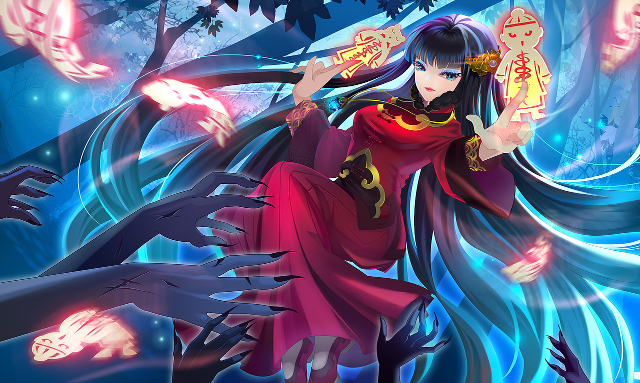 无心法师岳绮罗同人