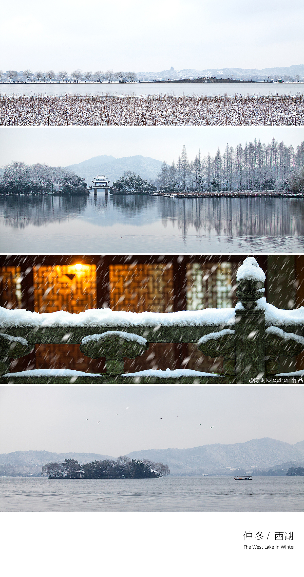 春夏秋冬,四时西湖.|摄影|风光摄影|陈帆fotochen_原创作品-站酷zcool