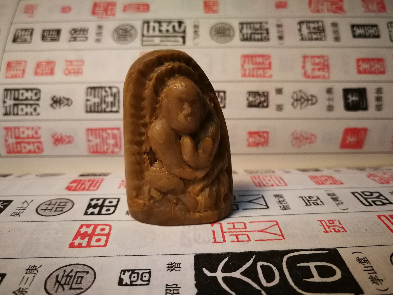 佛像印章胚设计