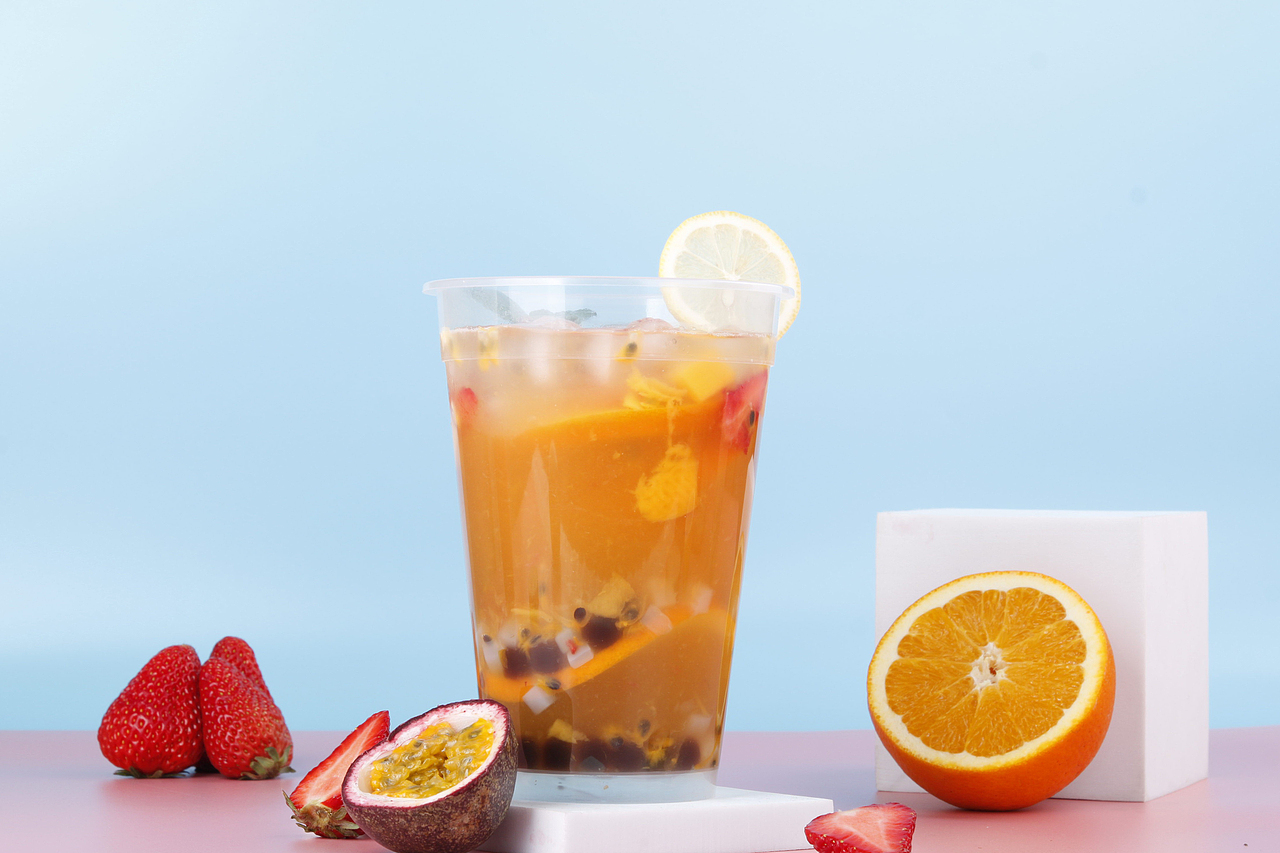 超大号奶茶杯果茶杯奶茶饮品包装产品