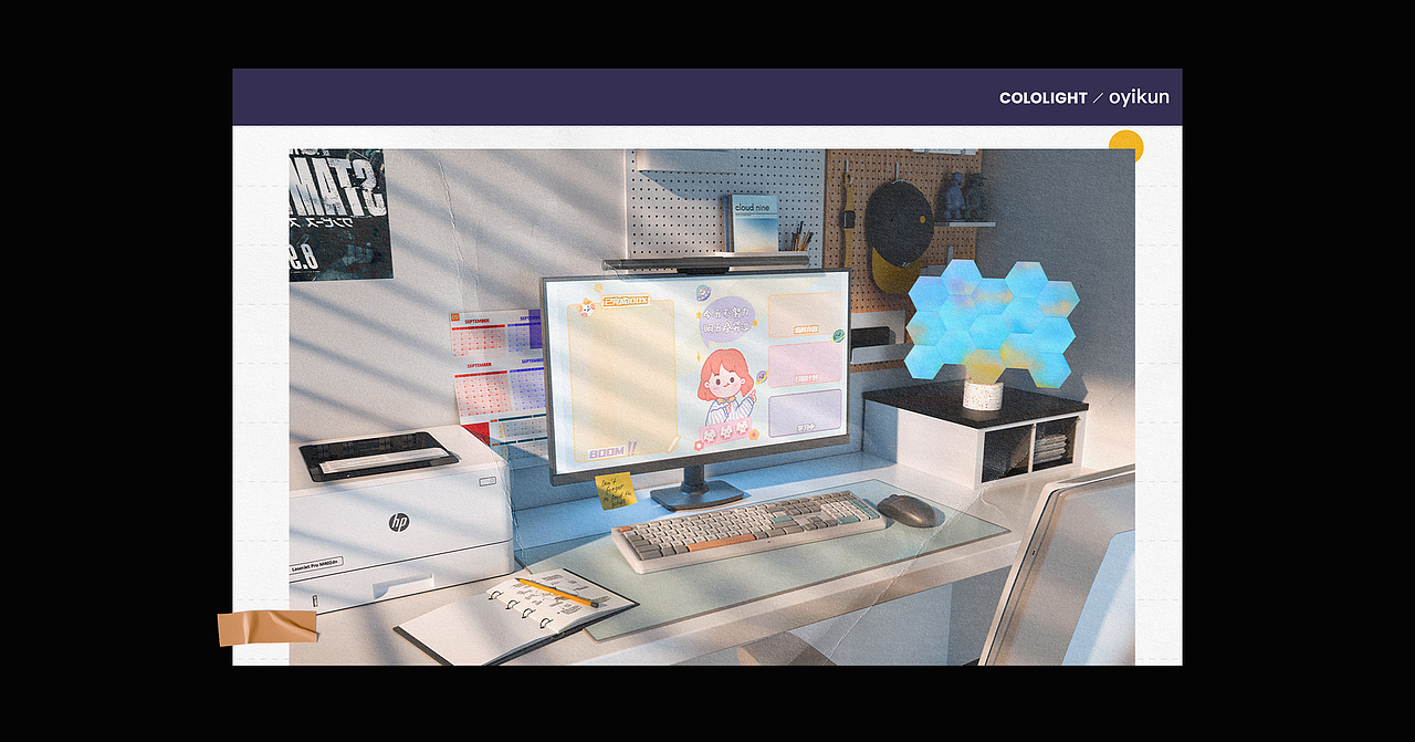 CINEMA 4D | WORKS. （2021）（图ZMjg1NzY4MzM2） - 场景 - 站酷设计师吴易困原创素材 - 站酷ZCOOL