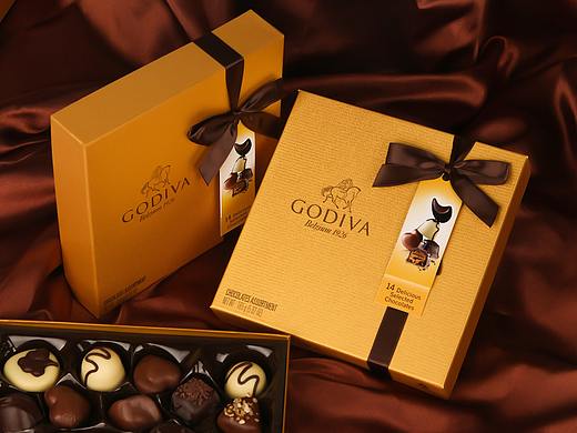 GODIVA巧克力产品拍摄