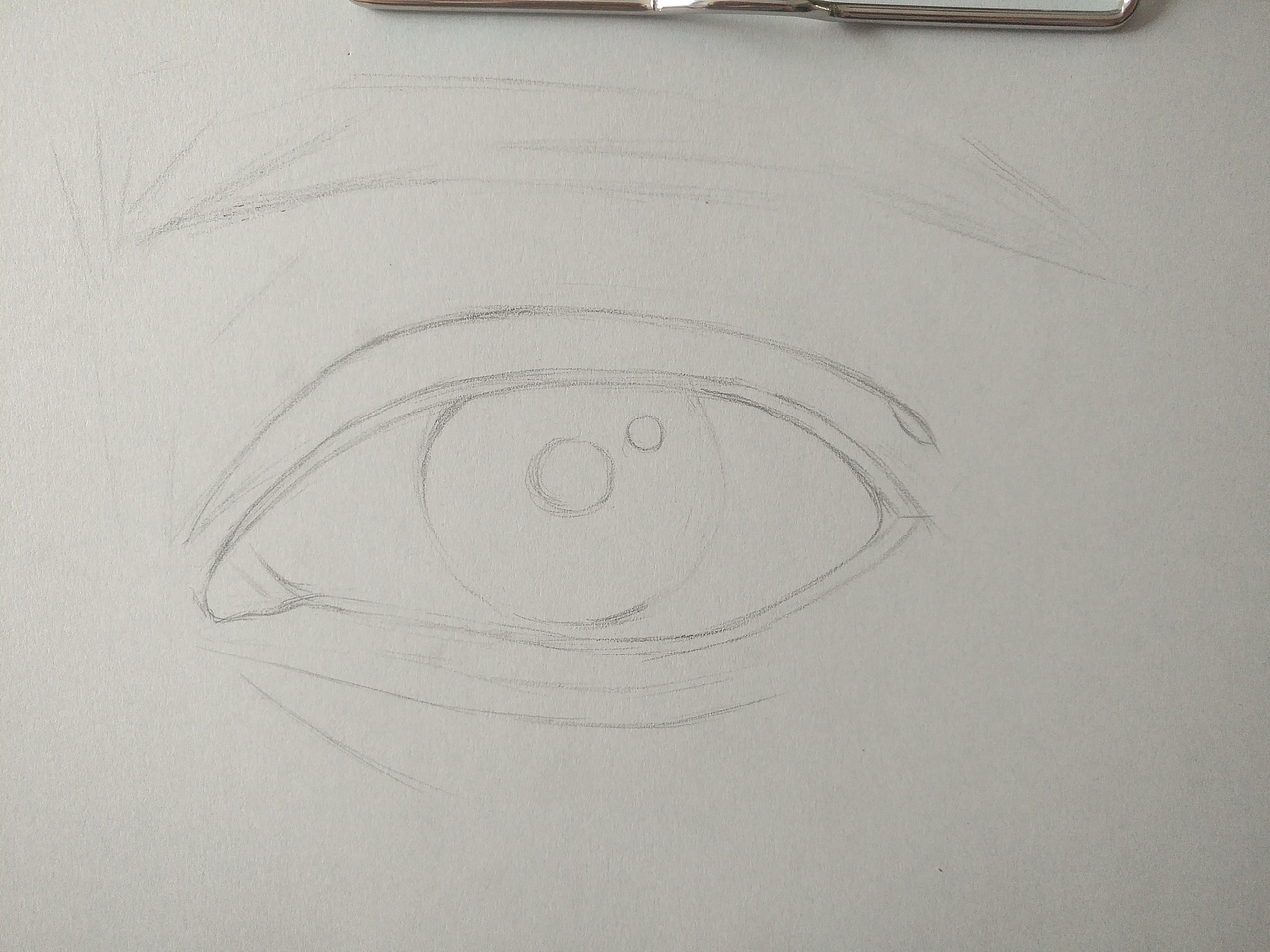 彩铅眼睛练习