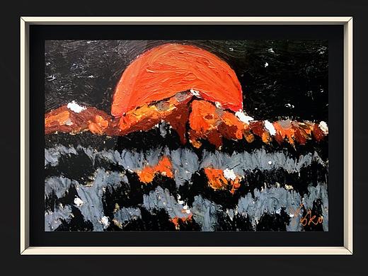 油畫棒練習(xí)-YOKO（個人主頁-ZNDY4MjM1NjQ=） - 創(chuàng)作習(xí)作 - 站酷設(shè)計師一塊燃冰原創(chuàng)素材 - 站酷ZCOOL