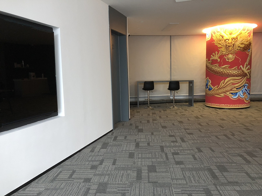为公司大厅柱子墙绘盘龙是个什么体验（图ZMzI3NzAyMjQ0） - 其他手工艺 - 站酷设计师马良艺术原创素材 - 站酷ZCOOL