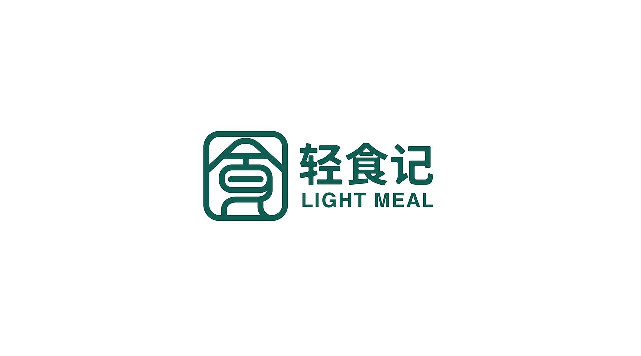 轻食记logo提案