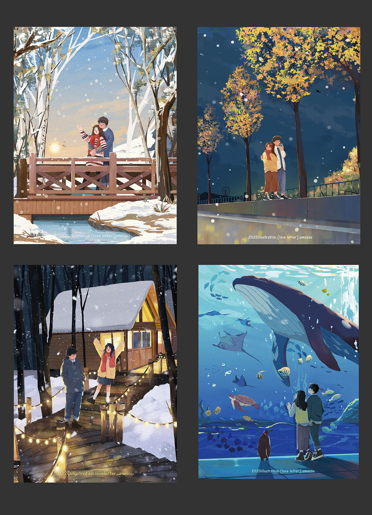 2020插画作品合集（图ZMjM3Nzk5MzM2） - 商业插画 - 站酷设计师umasou原创素材 - 站酷ZCOOL