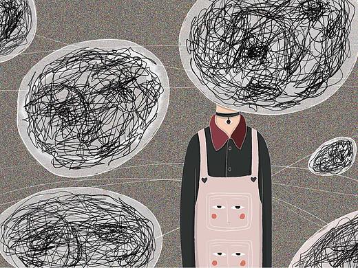 孤独患者|系列插画