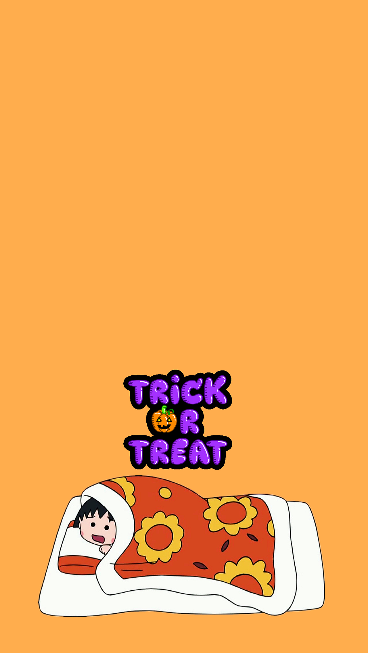 万圣节小丸子壁纸