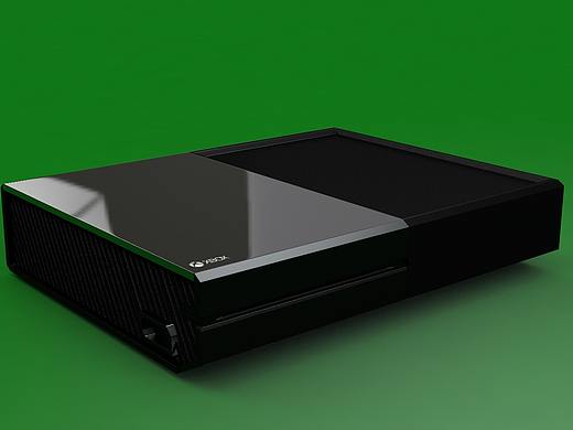 C4D XBOX模型