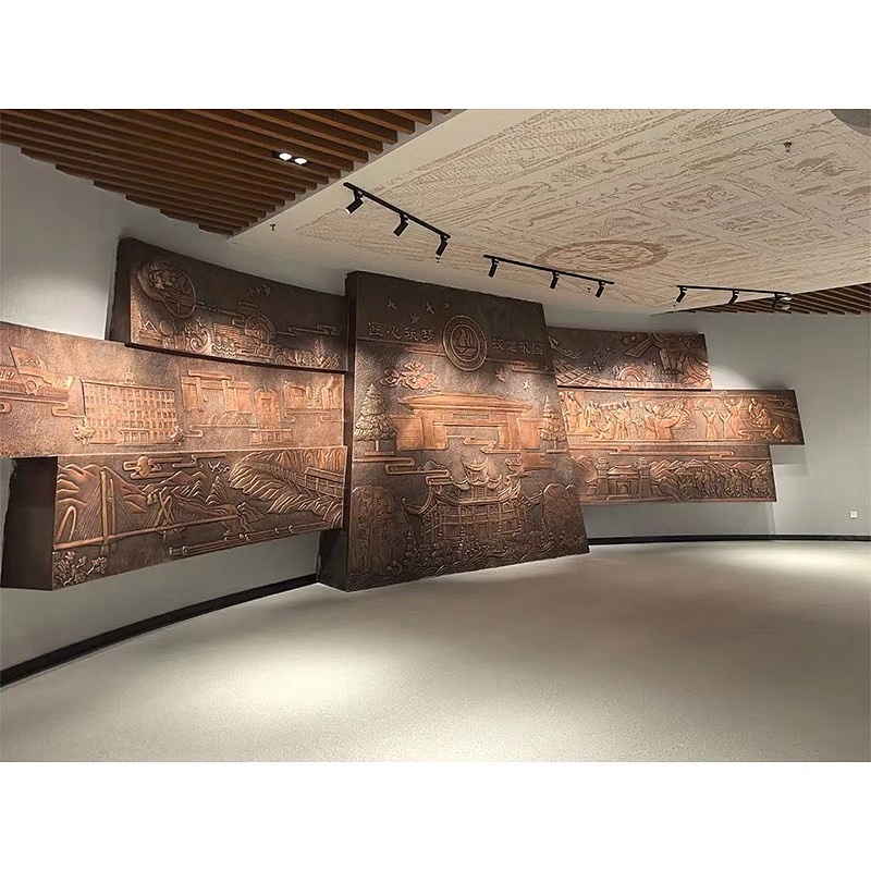 党群服务中心浮雕设计公司