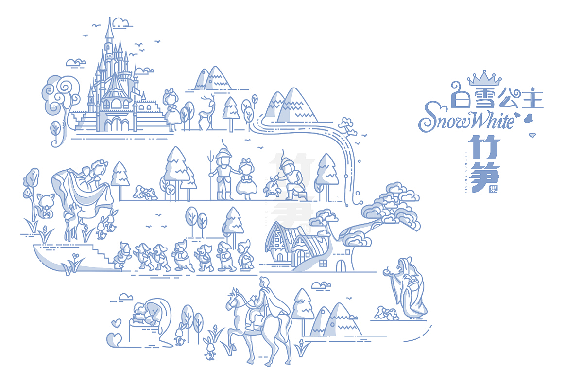 竹笋集63 线性插画（图ZMTU4Mjk4MjIw） - 图标 - 站酷设计师竹笋集原创素材 - 站酷ZCOOL