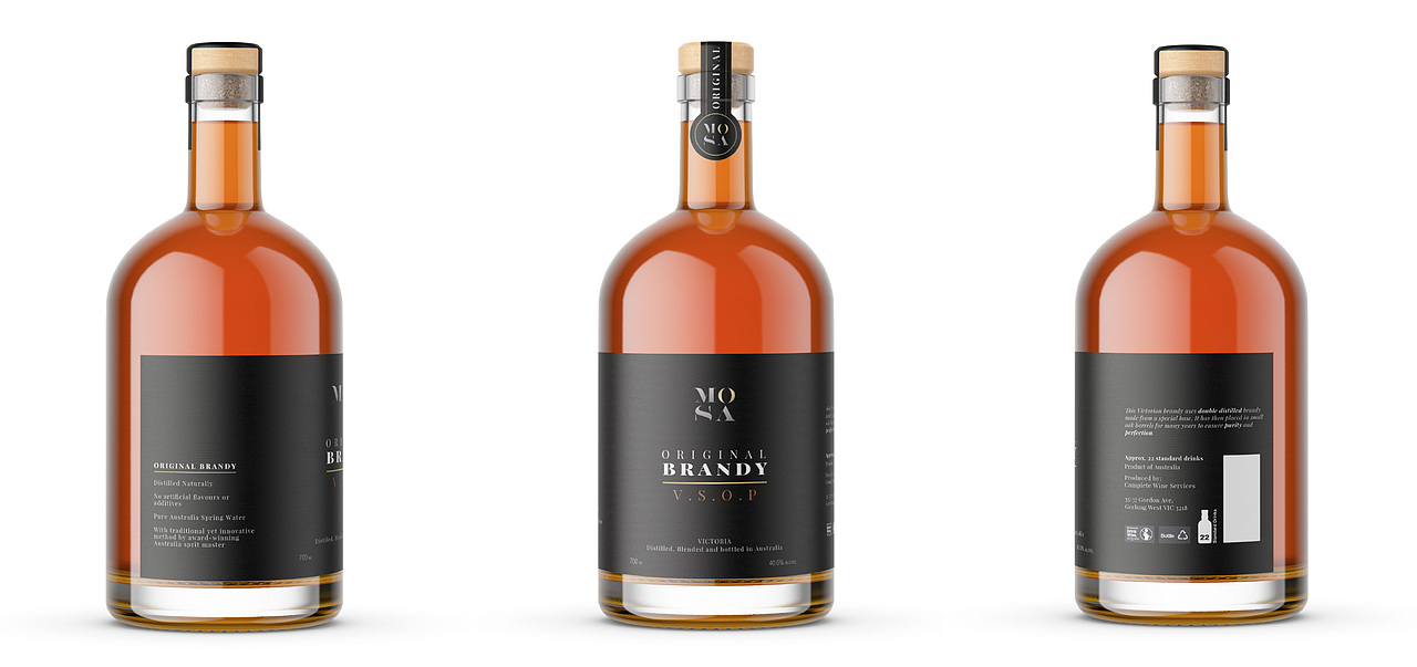 MOSA白兰地包装设计-急单也要有小心思（图ZMjUyMDg0NzIw） - 包装 - 站酷设计师猫躺躺躺躺躺躺原创素材 - 站酷ZCOOL