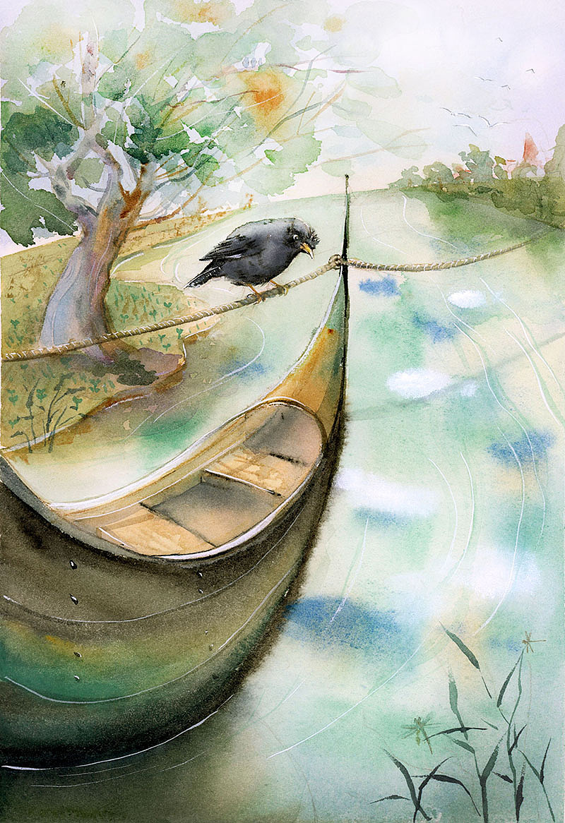 曹文轩系列河那边的小木屋