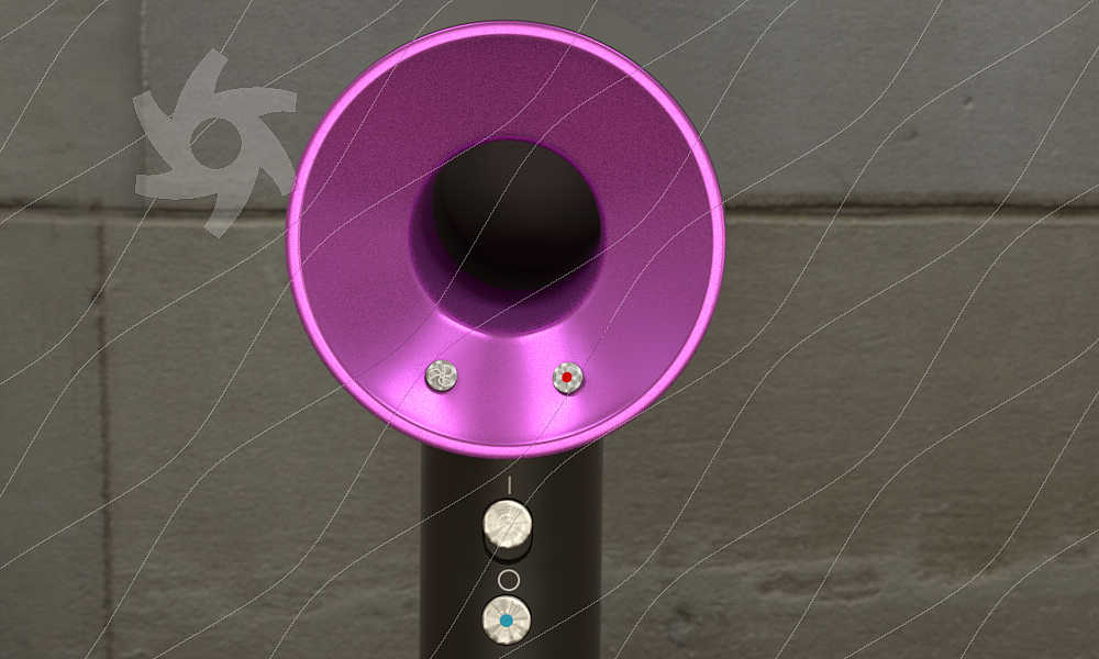 octane2019demo戴森吹风机（图ZMTg3Nzk2Njgw） - 产品 - 站酷设计师野比清一原创素材 - 站酷ZCOOL