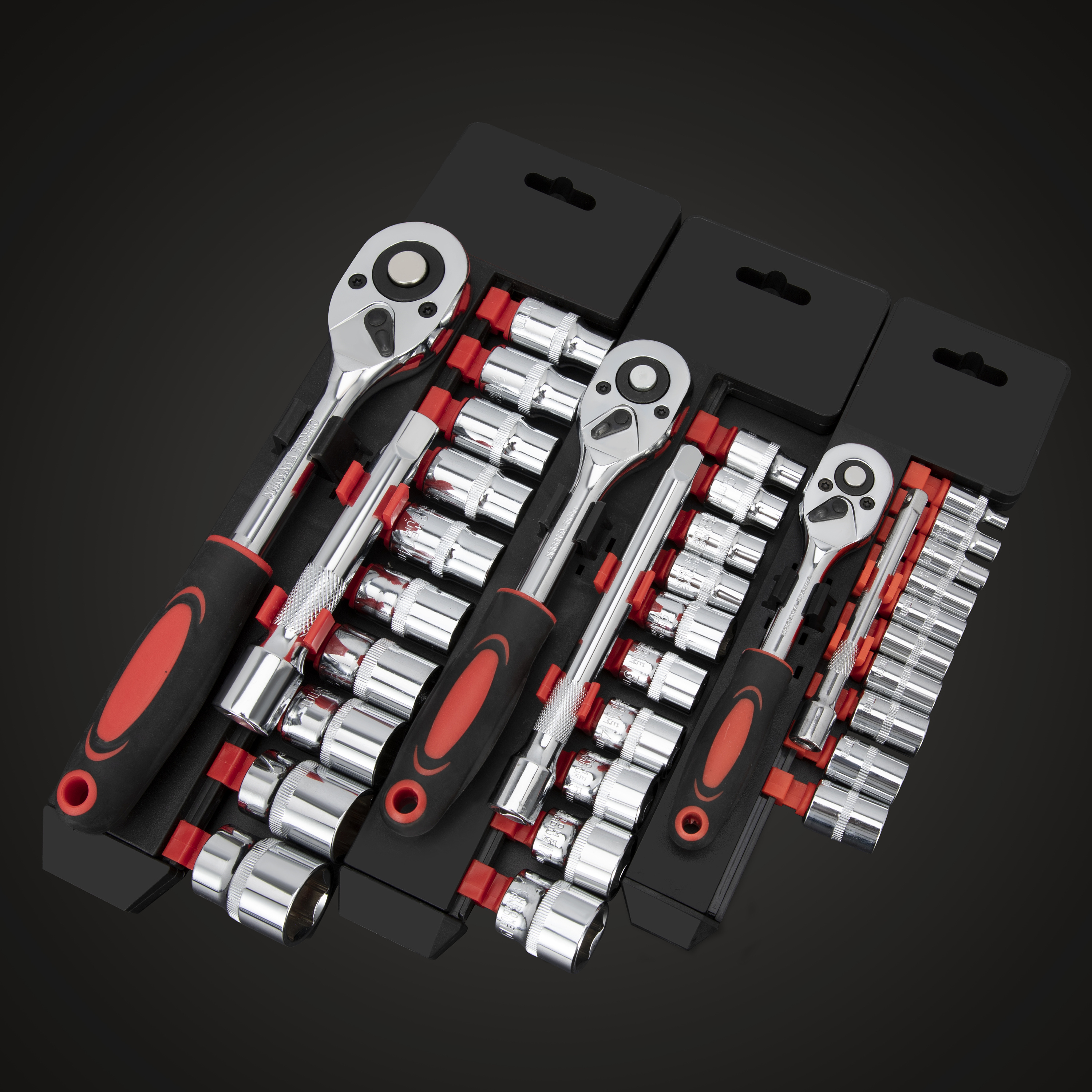 国际站汽修五金工具套筒扳手白底产品拍摄