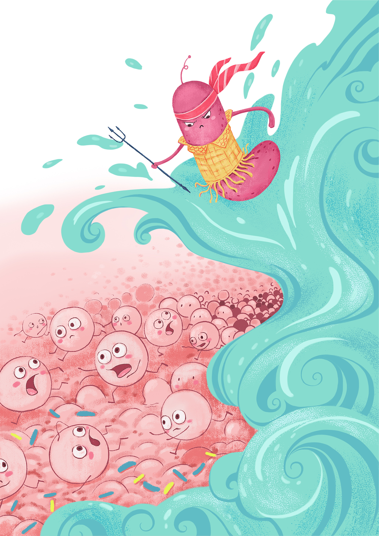《灰尘的旅行》插画