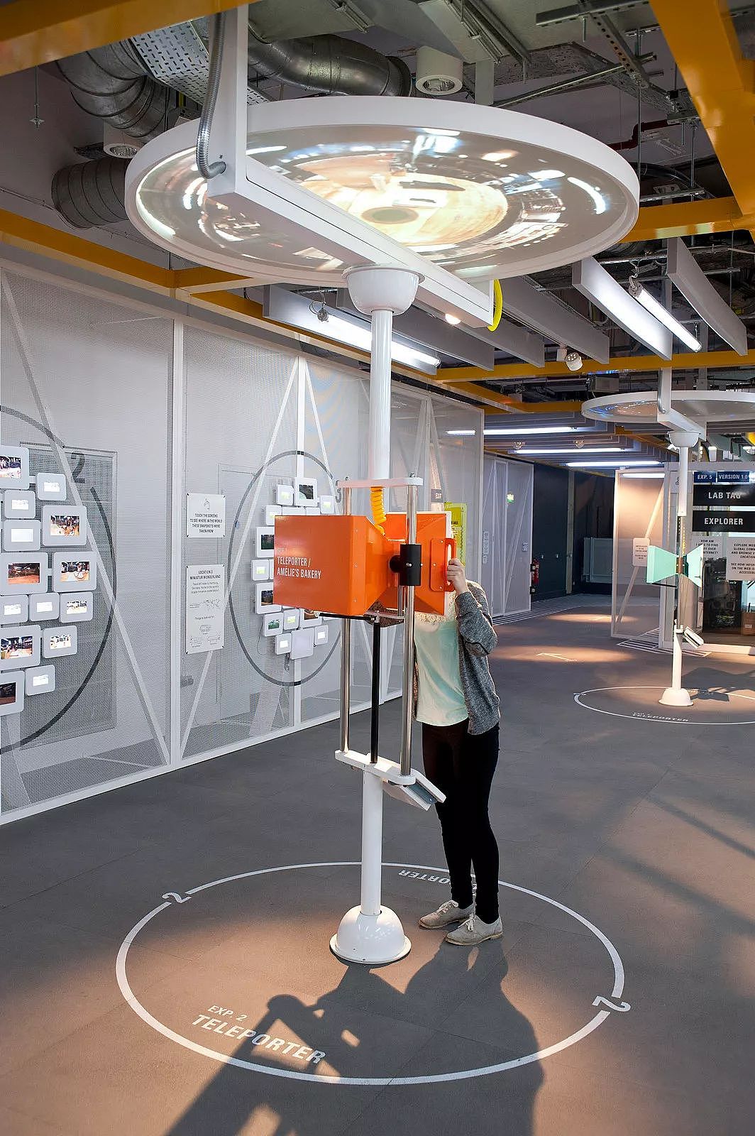 展厅设计中创意十足的物理互动装置