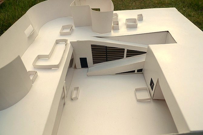 萨伏伊别墅模型villasavoymodel