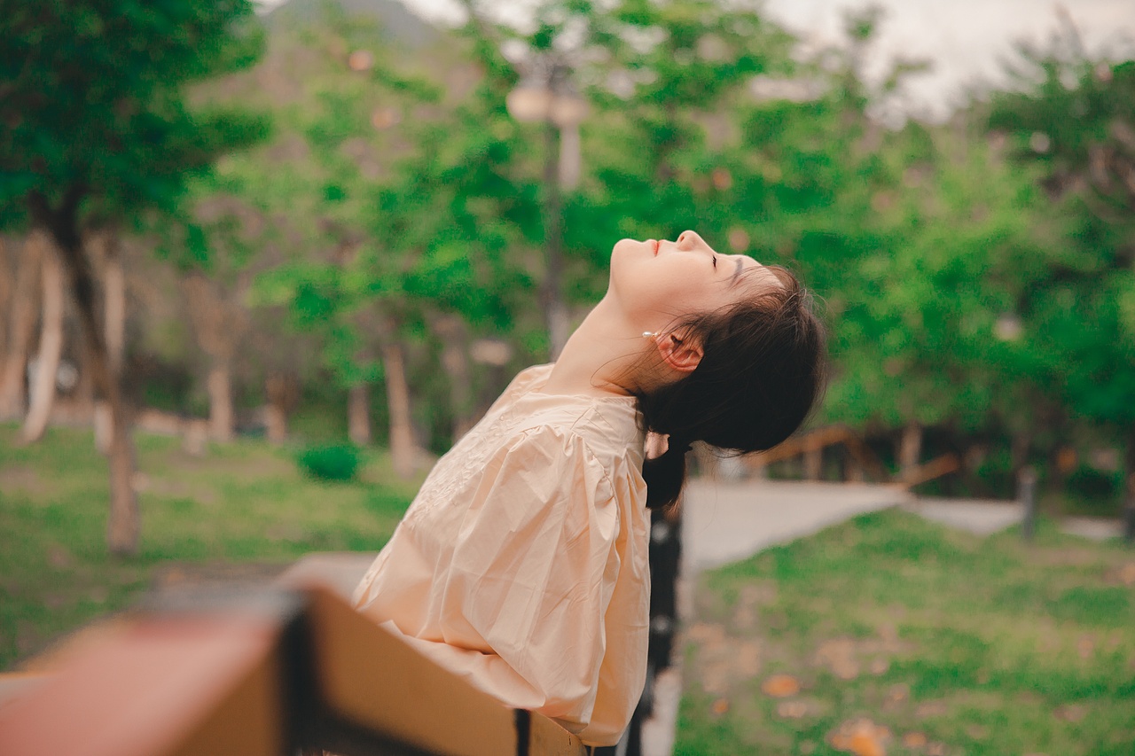 夏日森系法式复古人像摄影