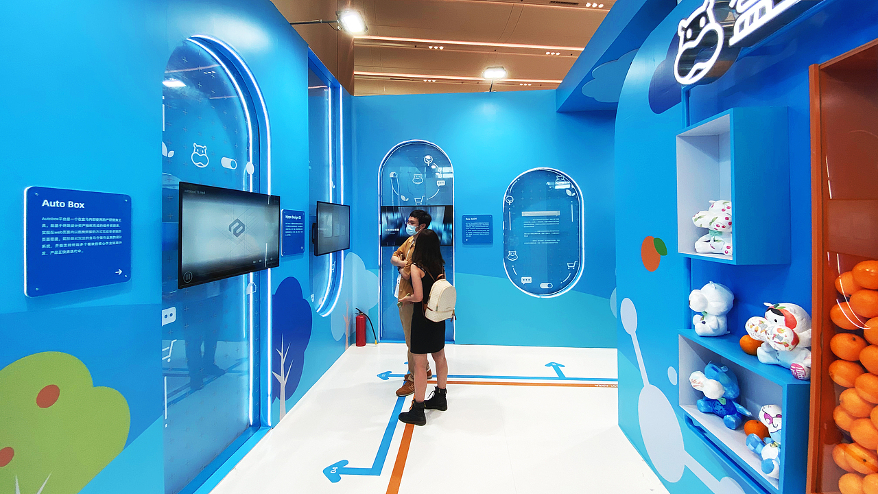 阿里巴巴设计周ucan大会——盒马长廊