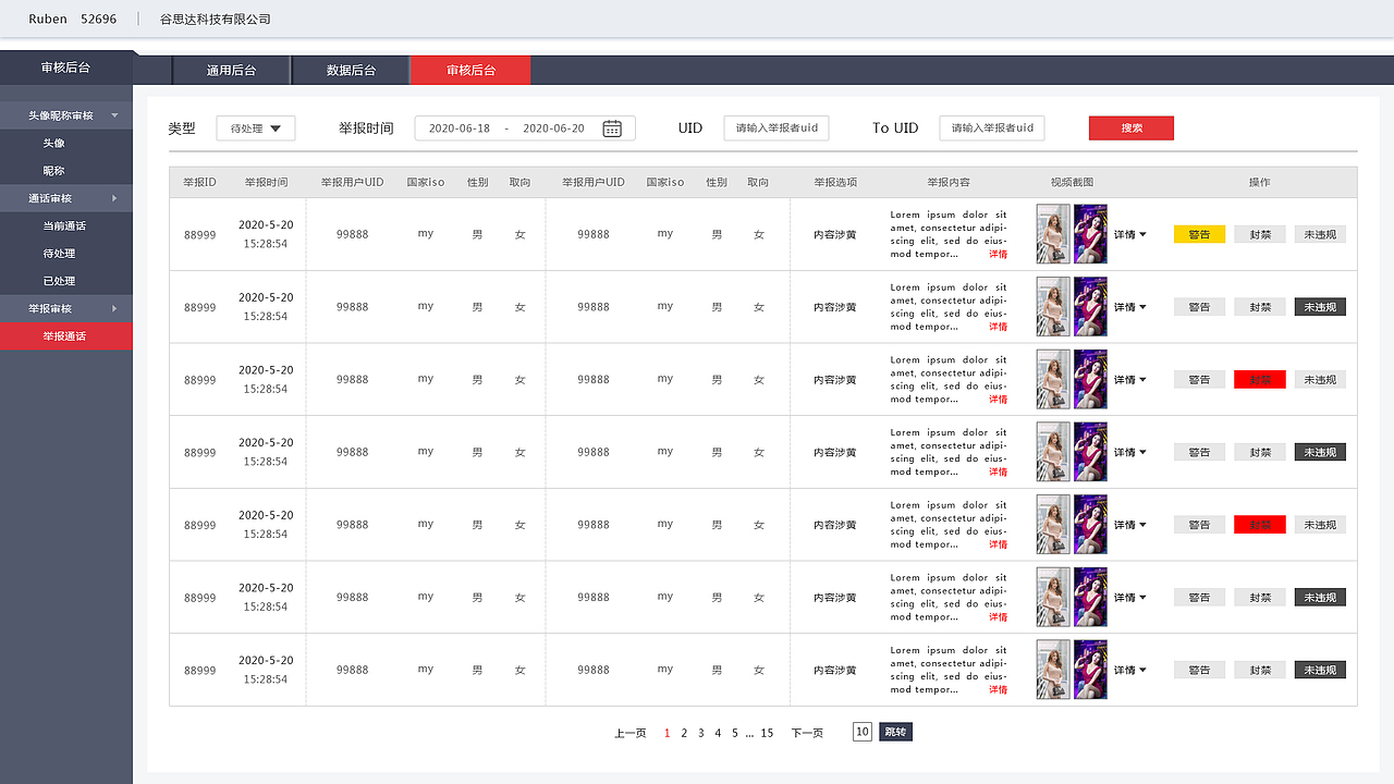 审核后台设计（图ZMjkzODYyODg4） - 其他UI - 站酷设计师无悔灬原创素材 - 站酷ZCOOL