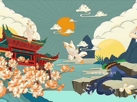 南京宣传插画设计