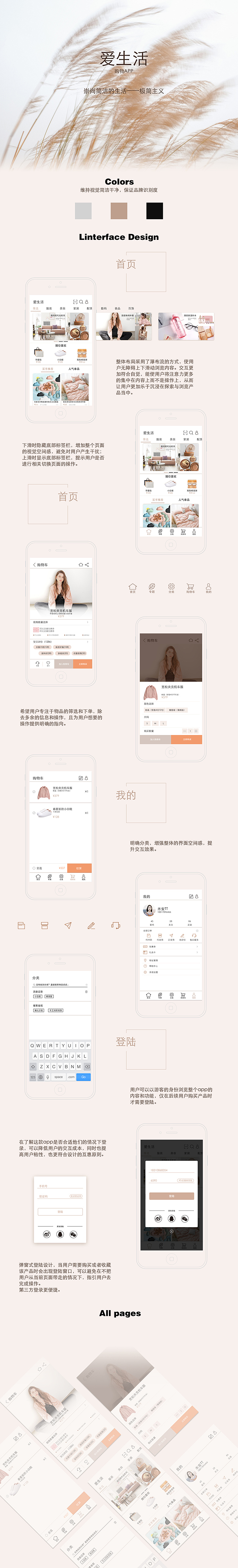 购物app（图ZNzUzODkxNTY=） - APP界面 - 站酷设计师ZTTing原创素材 - 站酷ZCOOL