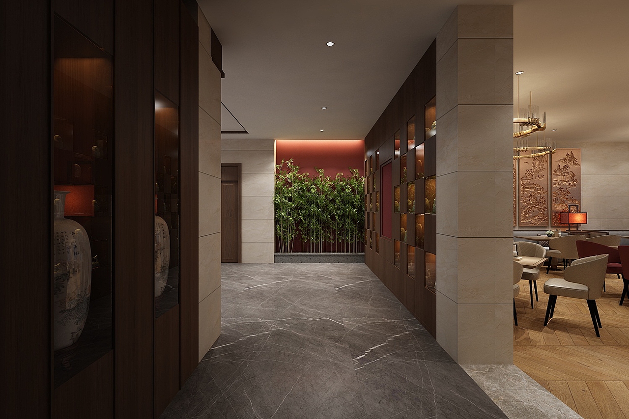 怡程酒店·酒店大堂·室内设计方案