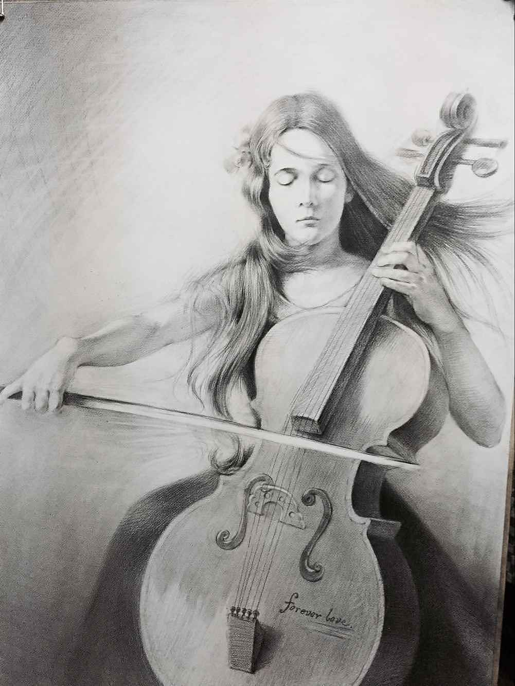 从前画的一些画