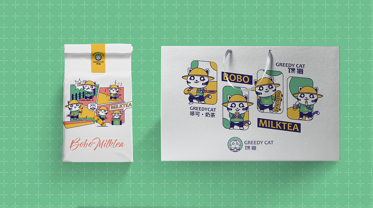 馋猫旗下品牌奶茶（图ZMjI5Mjc4Mzcy） - 品牌 - 站酷设计师源品牌创意社原创素材 - 站酷ZCOOL