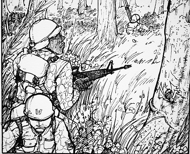 漫画《核战》（图ZMTE3MzI5NDA=） - 中/长篇漫画 - 站酷设计师Edwarde_Liu原创素材 - 站酷ZCOOL