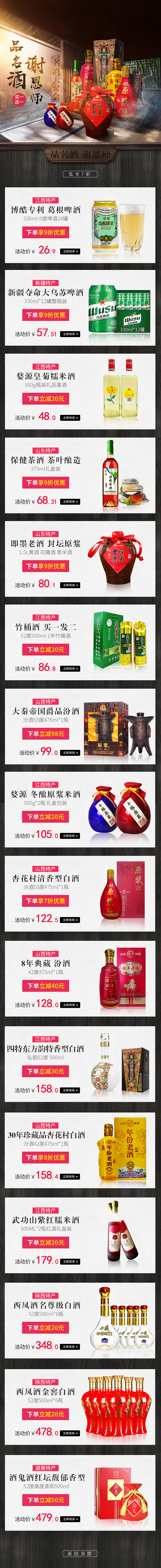 专题页、详情页