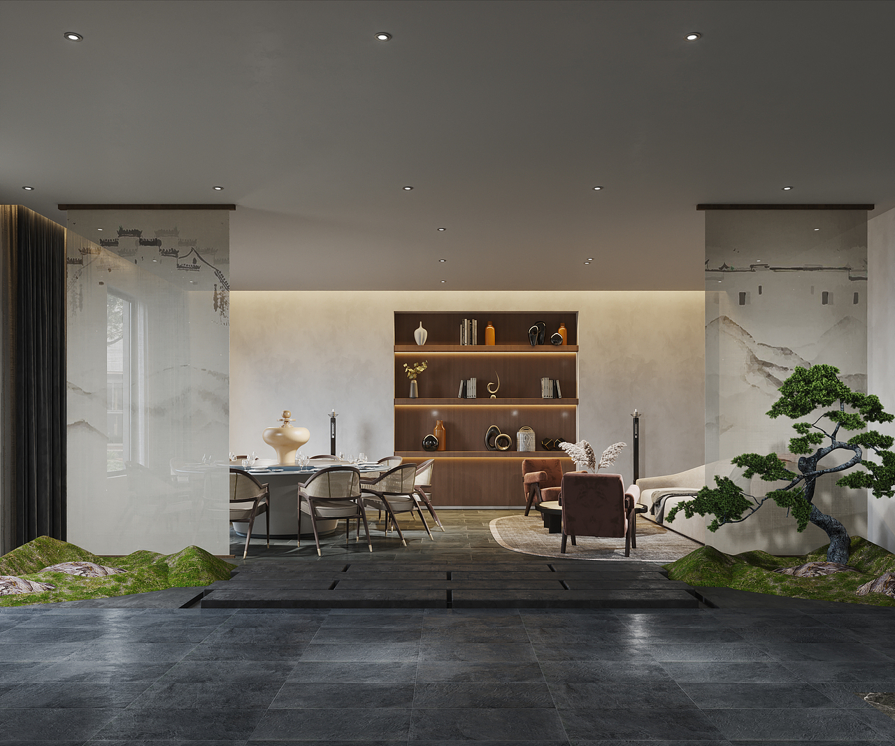 现代—新中—轻奢—禅意（图ZMjA4NDM2OTA4） - 家装设计 - 站酷设计师澜光雷哥原创素材 - 站酷ZCOOL
